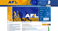 Desktop Screenshot of afl.cz