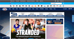 Desktop Screenshot of afl.com.au